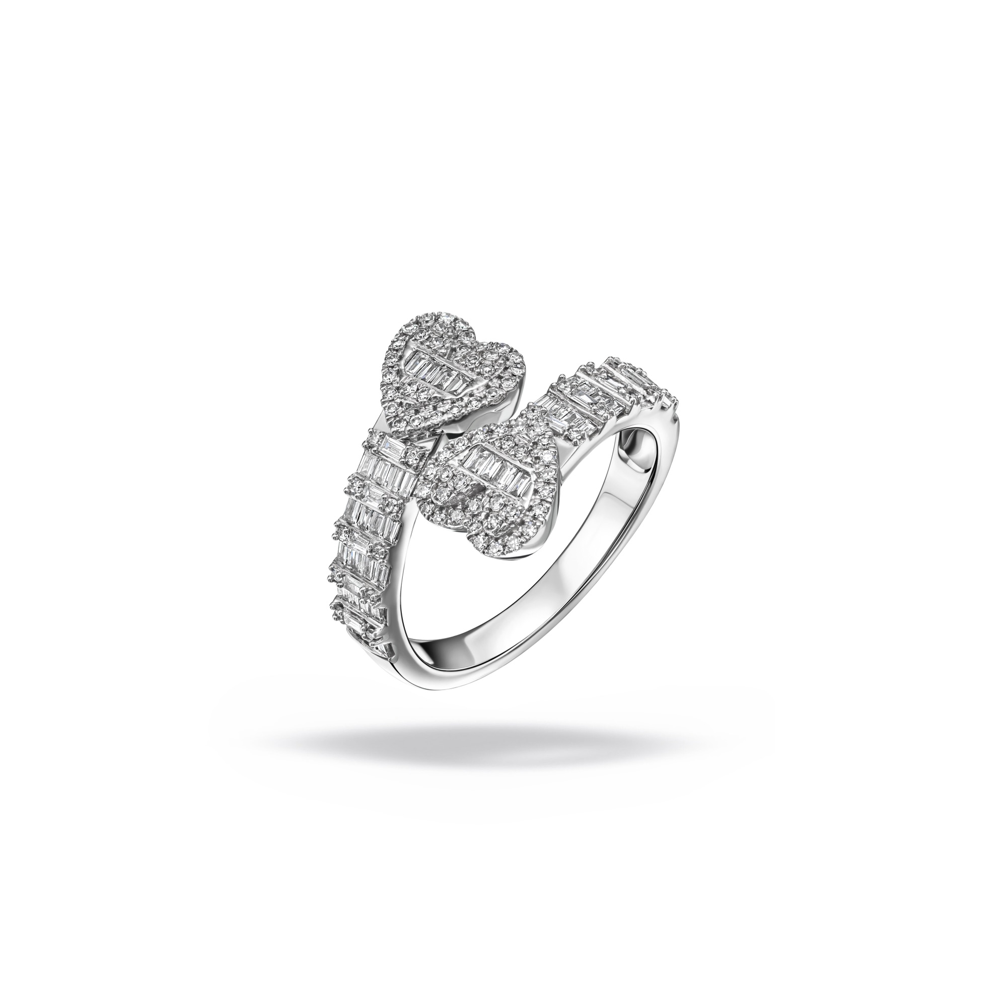Double Heart Ring